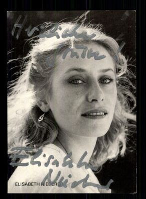 Elisabeth Niederer Autogrammkarte Original Signiert + F 5414