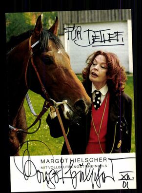 Margot Hielscher Autogrammkarte Original Signiert + F 5481