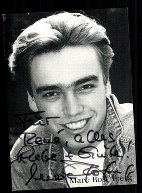Marc Rosenberg Autogrammkarte Original Signiert + F 5712