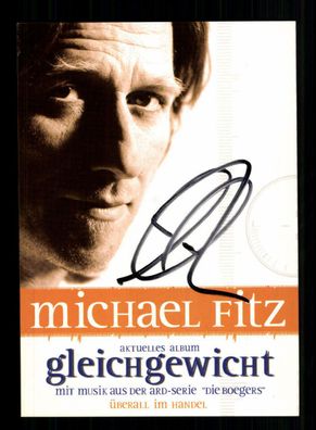 Michael Fitz Autogrammkarte Original Signiert + F 5724