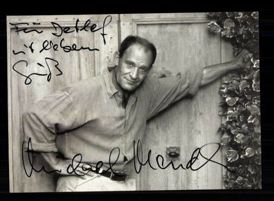 Michael Mendl Autogrammkarte Original Signiert + F 5786