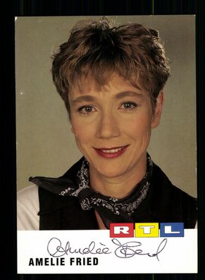 Amelie Fried RTL Autogrammkarte Original Signiert + F 6784