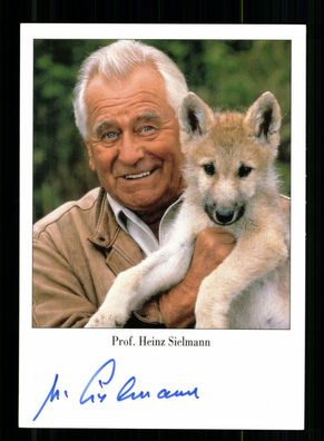 Heinz Sielmann Autogrammkarte Original Signiert + F 6924