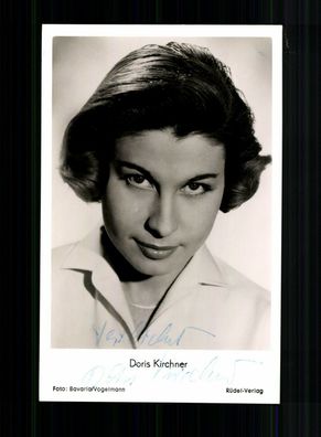 Doris Kirchner Rüdel Autogrammkarte Original Signiert + F 7582