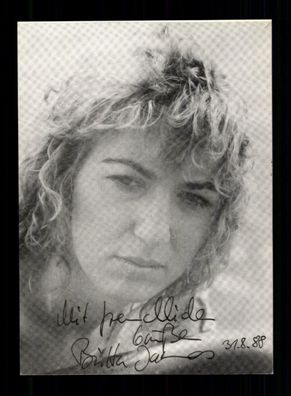 Britta James Autogrammkarte Original Signiert + F 4955
