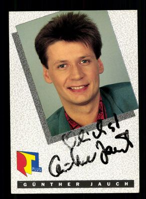 Günther Jauch RTL Autogrammkarte Original Signiert + F 5001
