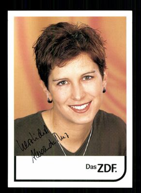 Alexandra Munz ZDF Autogrammkarte Original Signiert + F 5430