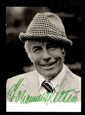 Johannes Heesters Autogrammkarte Original Signiert + F 5535