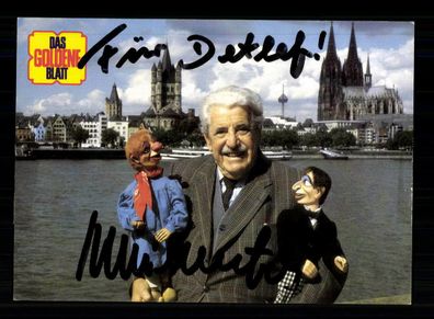 Willy Millowitsch Autogrammkarte Original Signiert + F 5827