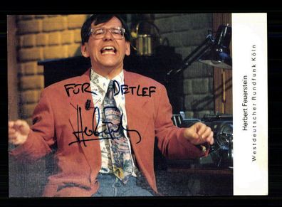 Herbert Feuerstein Autogrammkarte Original Signiert + F 5839