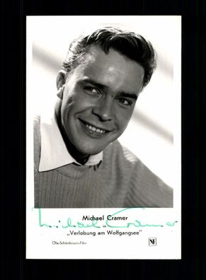 Michael Cramer Autogrammkarte Original Signiert + F 5918