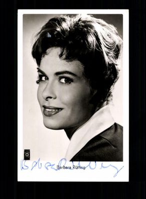 Barbara Rütting Rüdel Autogrammkarte Original Signiert + F 5923
