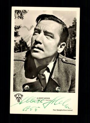 Albert Hehn Kunst und Bild Autogrammkarte Original Signiert + F 5951