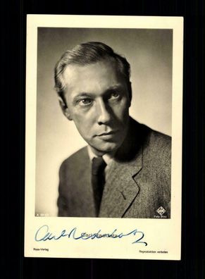 Carl Raddatz Ross Verlag Autogrammkarte Original Signiert + F 5965