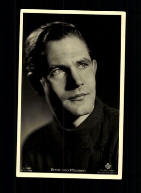 Ernst von Klipstein Ross Autogrammkarte Original Signiert + F 5966