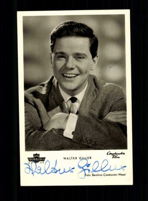 Walter Giller Kunst und Bild Autogrammkarte Original Signiert + F 6069