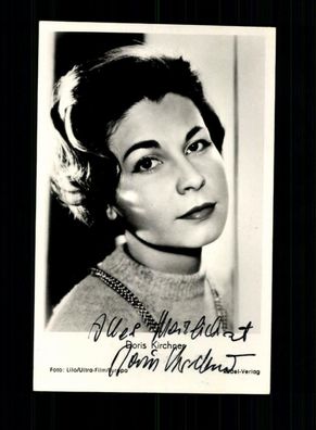 Doris Kirchner Rüdel Autogrammkarte Original Signiert + F 6251