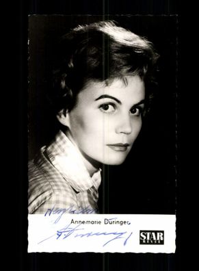 Annemarie Düringer Star Revue Autogrammkarte Original Signiert + F 6302