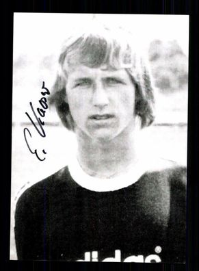 Edmund Kaczor Autogrammkarte Bayern München Spieler 70er Jahre Original Signiert