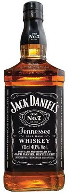Jack Daniel's Old Nr. 7 Tennessee Sour Mash Whiskey, 40 % Vol. Alk., USA