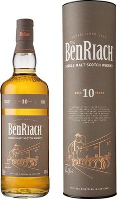 Benriach Single Malt Scotch Whisky Aged 10 Years, 43 % Vol. Alk., Schottland, in