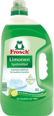 Frosch Spülmittel Limone BIO, pH-hautneutral