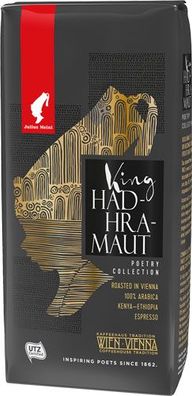 Julius Meinl Poetry Collection King Hadhramaut Espresso UTZ, Kenia/ Äthiopien,