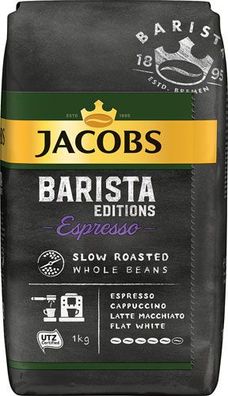 Jacobs Barista Editions Slow Roasted Espresso UTZ, Ganze Bohne
