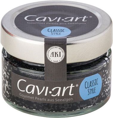 AKI Cavi: art Classic Style, Kaviar-Ersatz aus Seealgen, vegan
