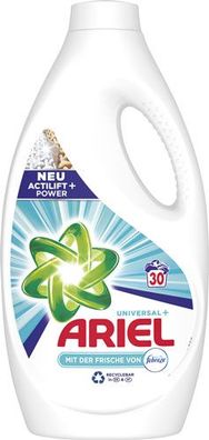 Ariel Universal+ mit der Frische von Febreze Actilift Power, Vollwaschmittel, fl