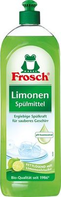 Frosch Spülmittel Limone BIO, pH-hautneutral