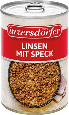 Inzersdorfer Linsen mit Speck