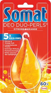 Somat Deo Duo-Perls Zitrone & Orange, für ca. 60 Spülgänge