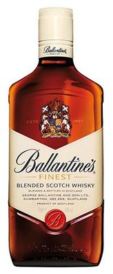 Ballantine's Finest Blended Scotch Whisky, 40 % Vol. Alk., Schottland
