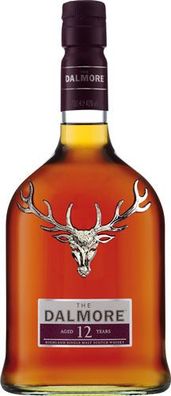 Dalmore Highland Single Malt Scotch Whisky 12 Years, 40 % Vol. Alk., Schottland