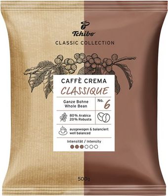 Tchibo Classic Caffè Crema Classique, Ganze Bohne