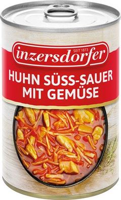 Inzersdorfer Huhn Süss-Sauer mit Gemüse