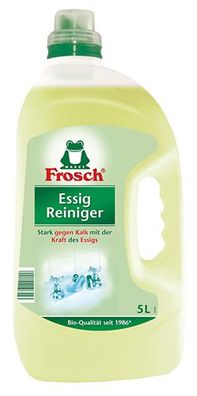Frosch Essigreiniger BIO, löst Kalk in Bad & Küche