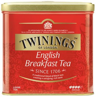 Twinings English Breakfast, Schwarztee, lose