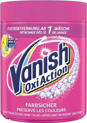 Vanish OxiAction Wäsche-Booster ohne Chlor, Fleckentferner-Pulver