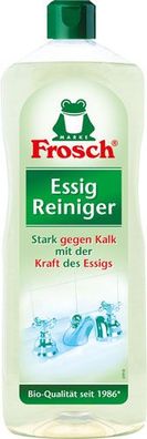 Frosch Essigreiniger BIO, löst Kalk in Bad & Küche