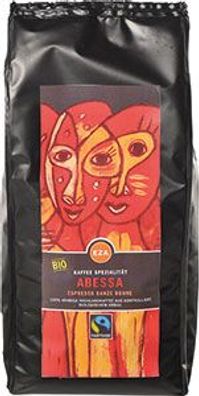 EZA Fairtrade Abessa, Bio-Espresso, Ganze Bohne