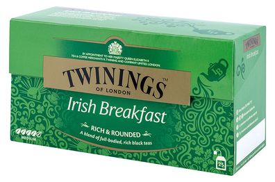 Twinings Irish Breakfast, Schwarztee, Teebeutel im Kuvert
