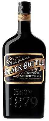 Gordon Graham's Black Bottle, Blended Scotch Whisky, 40 % Vol. Alk., Schottland