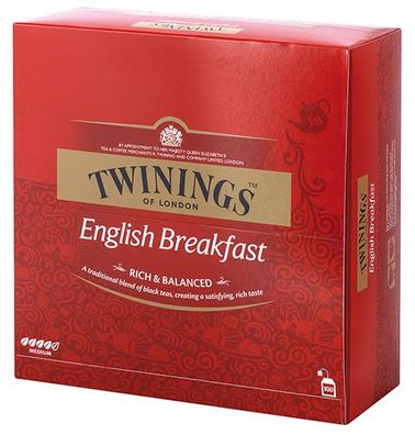 Twinings English Breakfast, Teebeutel im Kuvert