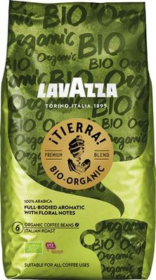 Lavazza ¡Tierra! Organic For Planet, Bio-Kaffee, Ganze Bohne