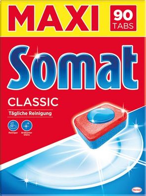 Somat Classic MAXI Tabs (Reiniger, sofort-aktiv, Glasschutz)