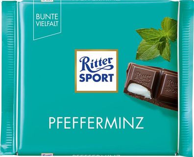 Ritter Sport Bunte Vielfalt Pfefferminz