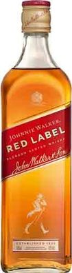 Johnnie Walker Red Label Blended Scotch Whisky, 40 % Vol. Alk., Schottland