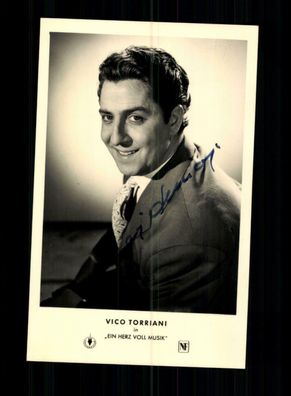 Vico Torriani Autogrammkarte Original Signiert + F 6479